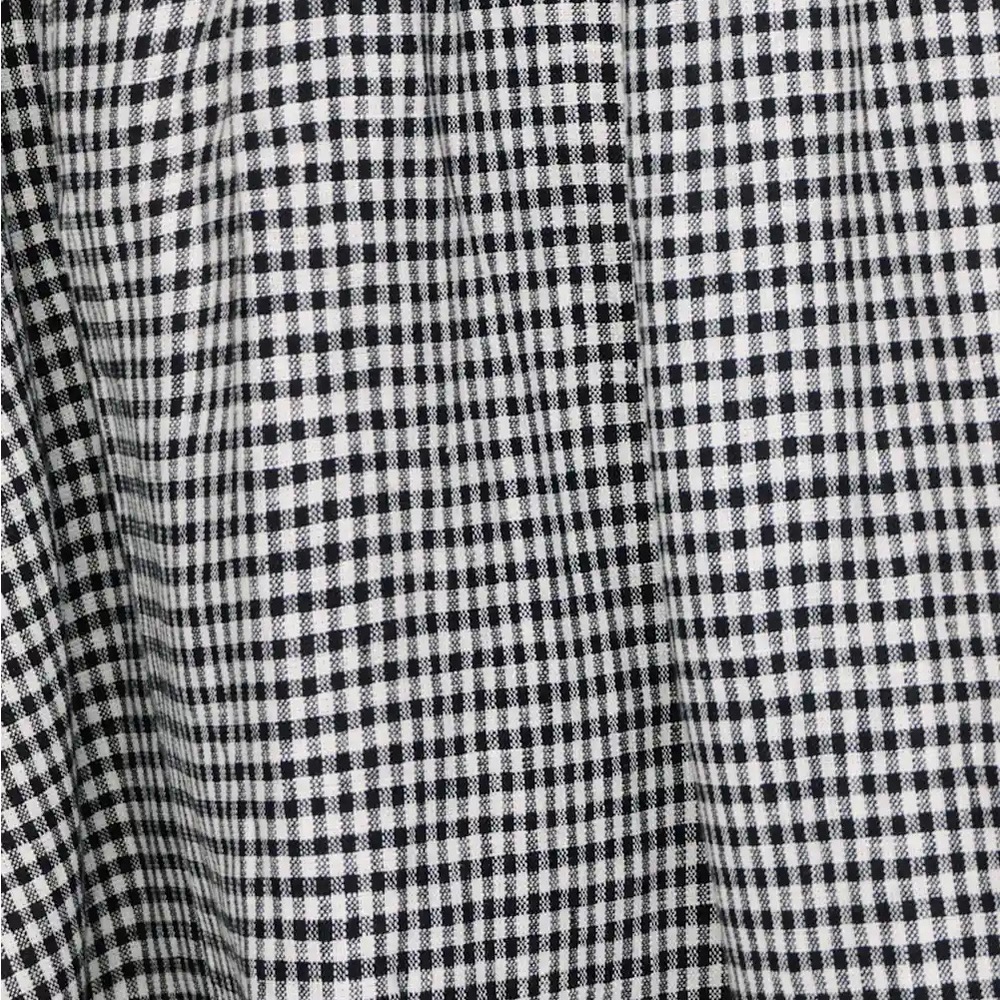 Reformation Balia Linen Dress Black and White Gingham XS / 0 - Picture 6 of 12